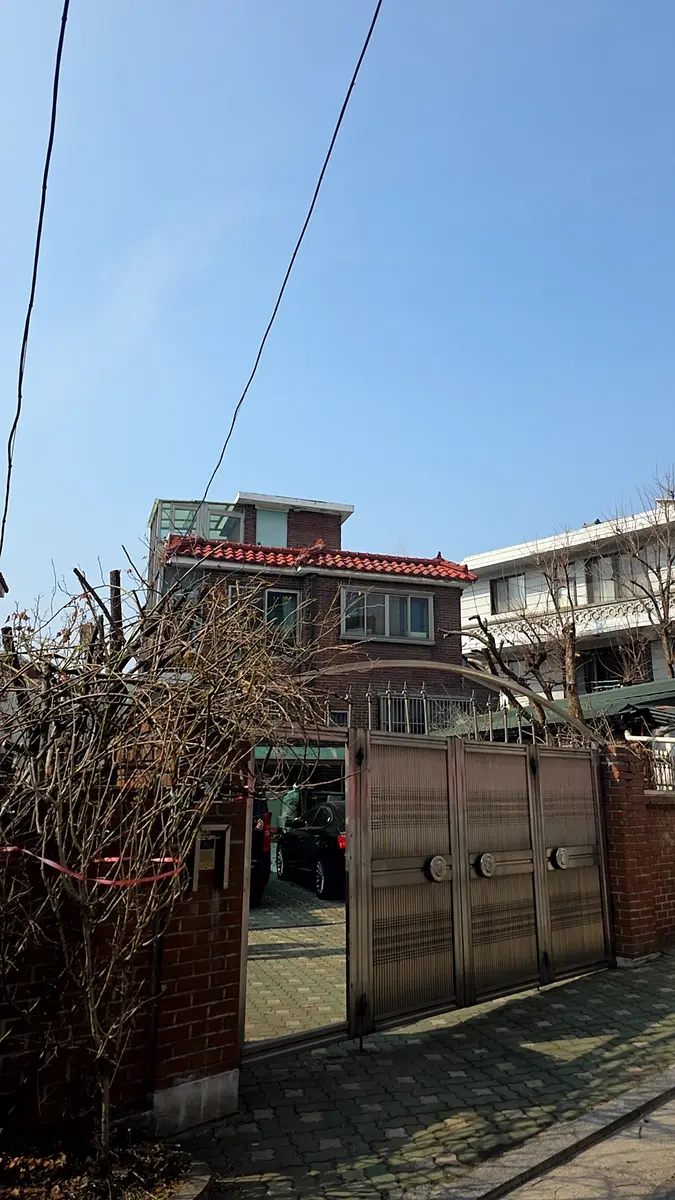 전원주택 정원 수목 정리 작업 후